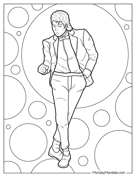 37 Michael Jackson Coloring Pages (Free PDF Printables)