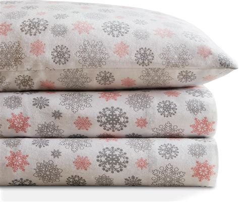 Amazon.com: Codi Flannel Sheets Twin Size- 3 Pieces Ultra Soft Warm ...