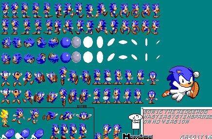 Sonic 1 Mega Drive 8-bit sprites updat HidroGeniun by HidroGeniuns on ...