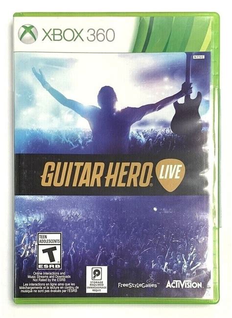 Buy Guitar Hero Live Game & Dongle for Wii U PS3 PS4 Xbox One 360 ...