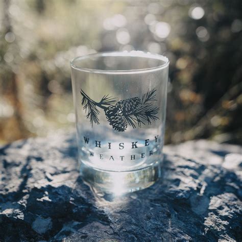 Whiskey Weather - Rocks Glass | The Montana Scene
