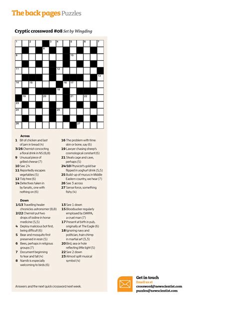 Cryptic Crosswords Printable