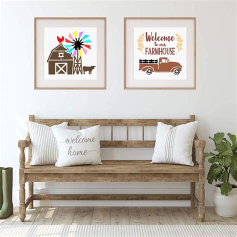 Farmhouse Floor Cloth Stencils Tile Stencils, Floor Stencils Stencil