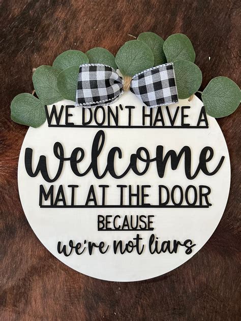 Home Decor Sign, Door Hanger Sign, Funny Door Sign, Parenting Humor ...