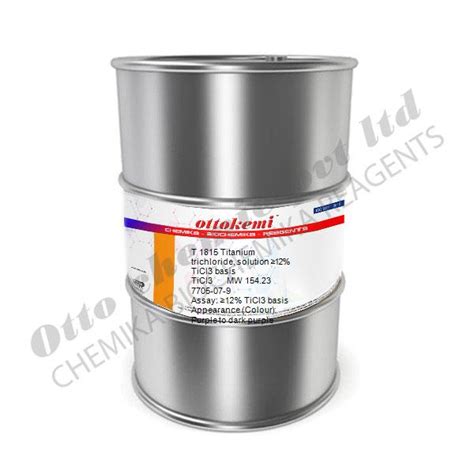 Titanium trichloride, solution ≥12% TiCl3 basis 7705-07-9 : Ottokemi.com