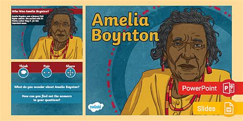 Amelia Boynton Biographical PowerPoint & Google Slides for 3rd-5th Grade