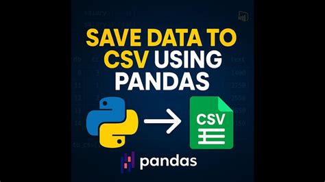 Image result for Save Data to CSV Python