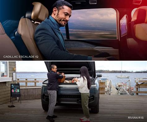 Cadillac Escalade IQ Vs. Rivian R1S: Luxury EV SUV Showdown
