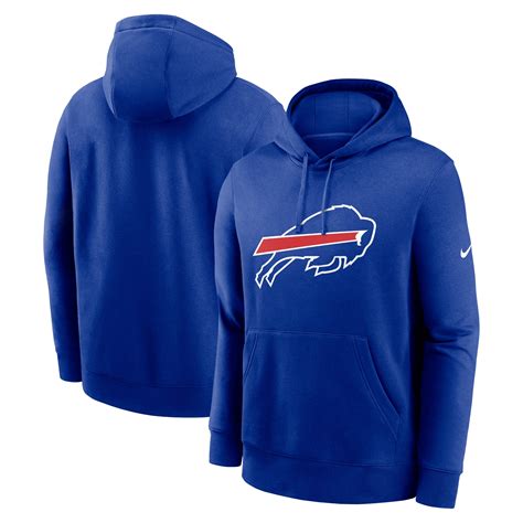 Buffalo Bills Nike Club Logo Pullover Hoodie - Royal