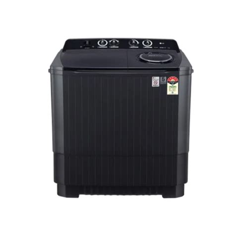 LG 11.5kg Semi-Auto Washer, Roller Jet Pulsator, Middle Black WM P115A ...