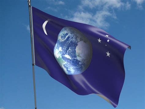 Planet Moon & Stars Flag | Buy Planet Moon & Stars Flag | NWFlags