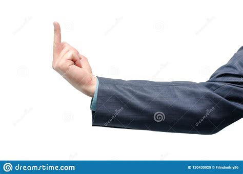 Middle finger gesture. stock image. Image of middle - 130430929