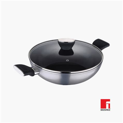 Buy BERGNER Metal Kadhai With Lid from Bergner at just INR 2529.0