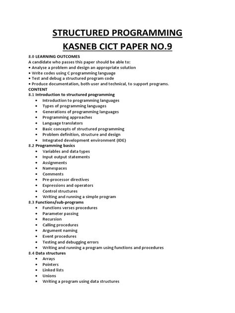 Structural Programming PDF 的图像结果