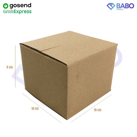 Jual KARDUS | BOX | KARTON PACKING ( 10 x 10 x 8 ) (Kardus 10 x 10 x 8 ...