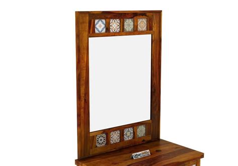 Buy Relay Dressing Table ( Honey Finish ) Online in India | UrbanWood