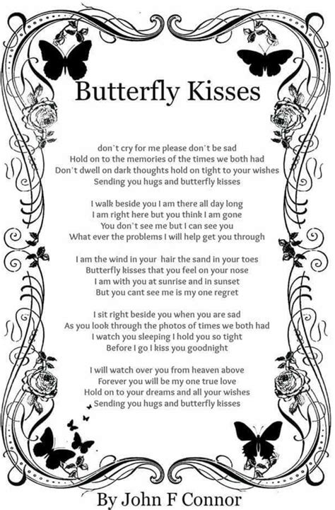 Butterfly Kisses Mom Version at Marie Paige blog