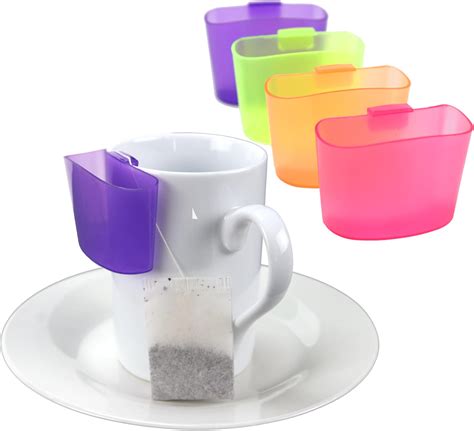 Amazon.com: NaSh-Design 10 Pieces Cute Snail Shape Silicone Tea Bag ...