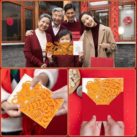D24TIME Happy Chinese New Year Cards-2025 Year of India | Ubuy