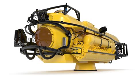 3D Rescue Submarine Yellow model | 3D Molier International