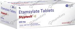 Ethamsylate 250 Tablet: Uses, Side Effects, Price, Dosage & More Info ...