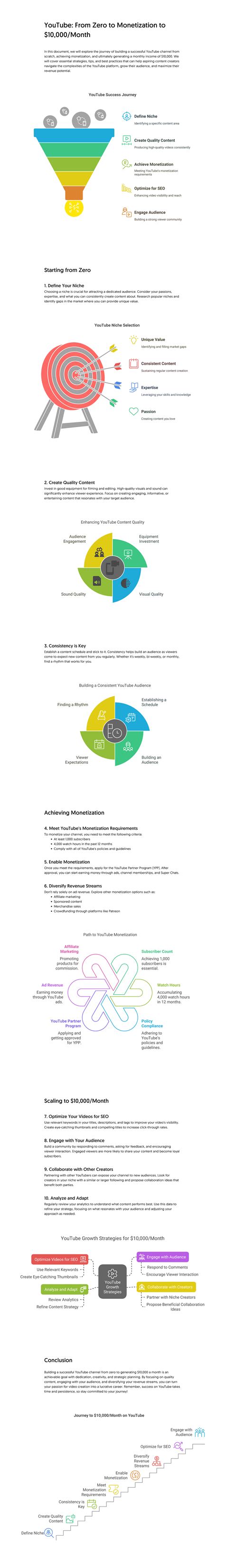 You Tube From Zero to Monetization to $10,000 Month - YouTube: From ...