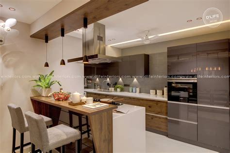 2 seater breakfast counter with wood-grain finish | homify