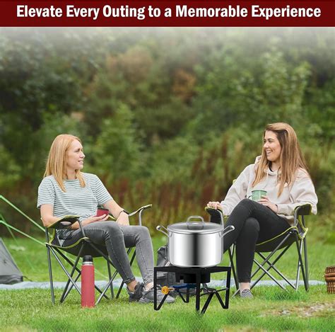 SONRET Single Burner Propane Gas Stove - Square Outdoor India | Ubuy