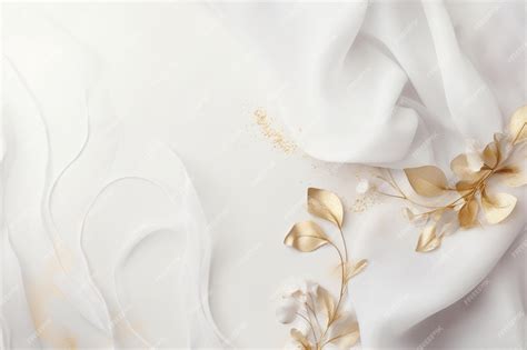Classic white and gold wedding background with gent wedding background ...