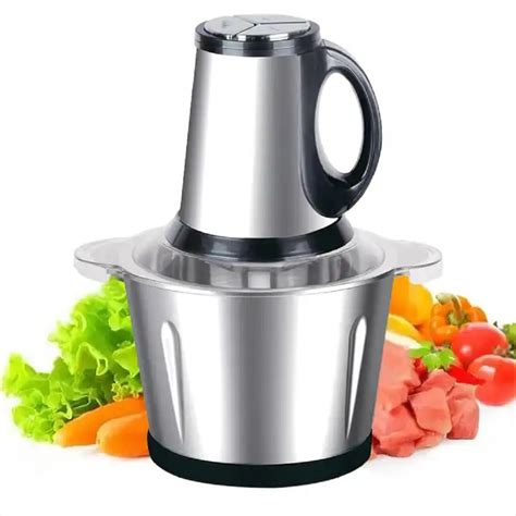 Buy Maharaj Mall 3 Speeds 304 Stainless Steel Electric Chopper Meat ...