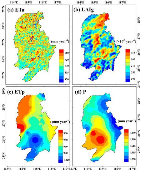 Multi-Temporal Variabilities of Evapotranspiration Rates and Their ...