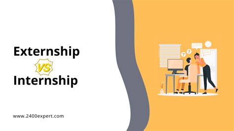 Externship vs Internship What Is The Difference? News Daily Times
