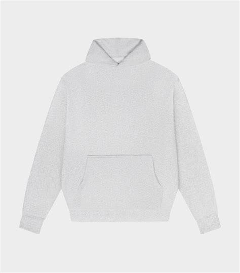 ORGANIC HOODIE ASH GREY - STUDIOS TC