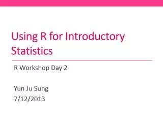 Image result for Statistics Using R Programming