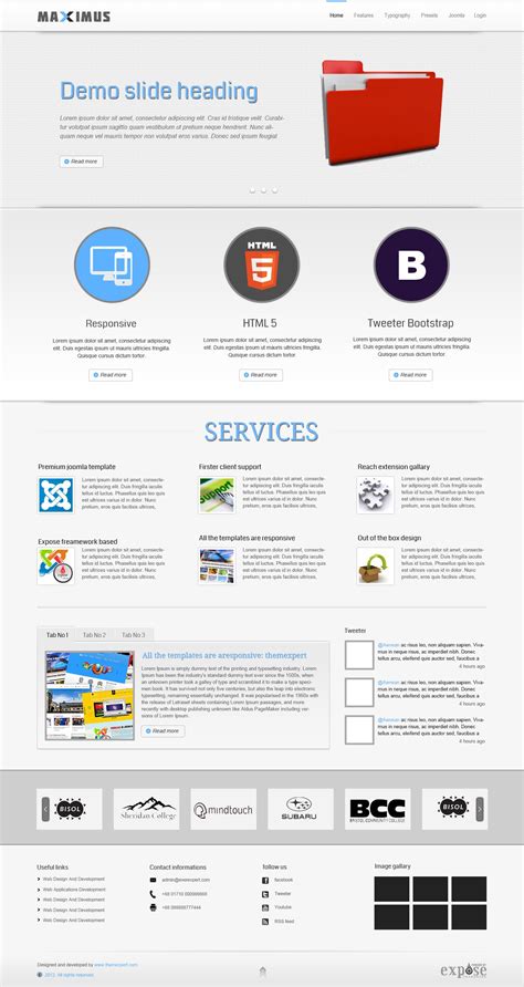 Joomla Business Templates