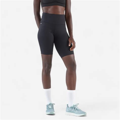 Buy Women's Running Tight Shorts Dry Black Online | Decathlon