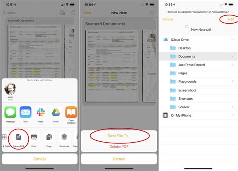 How to scan to PDF on iPhone or iPad