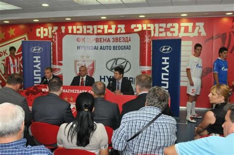 Hyundai Auto Beograd novi sponzor fudbalskog kluba Crvena Zvezda - Vijesti
