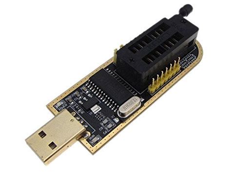 MDFLY USB BIOS EEPROM SPI Flash Programmer CH341A 24 25 Series : Amazon ...