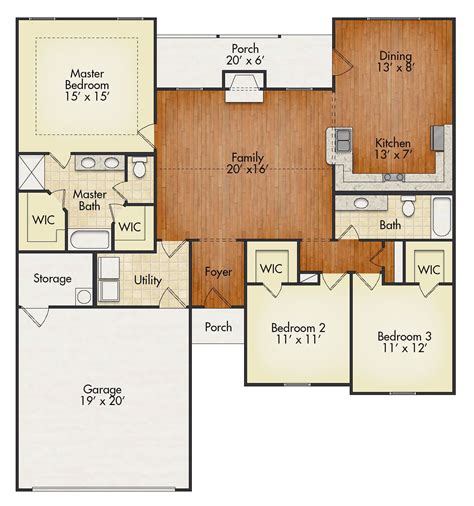 Images Of Open Floor Plan Homes at Jai Richard blog