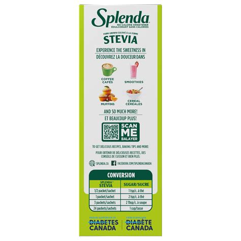Splenda Stevia Sweetener Packets | No Calories
