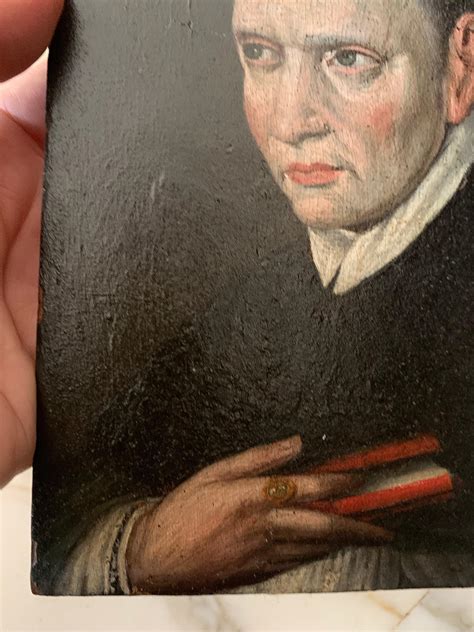 Unknown - Spanish school. Secretary of Pope Pius V, abbot of Husillos ...