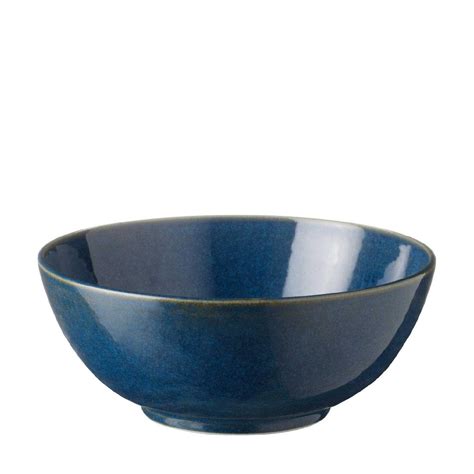 Large Classic Round Soup Bowl Varied Blue | Jenggala Keramik Bali | Ceramic