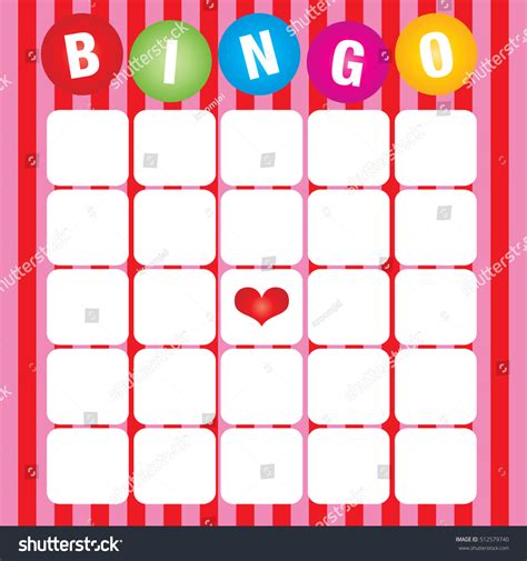 Blank Bingo Cards