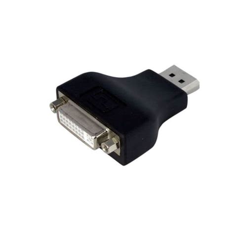RS PRO | RS PRO Male DisplayPort to Female DVI-D, Polyvinyl Chloride ...