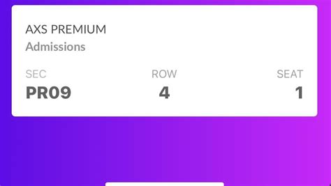 Selling an AXS Premium ticket - Hall of fame/Friday Night Smackdown ...