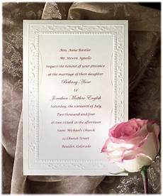 Wedding Invitations Sle Wording by Formal Wedding Invitation Wording Etiquette Parte Two Wedding Invitations Sle Wording