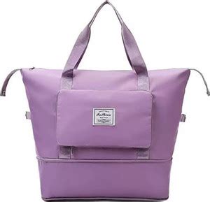 LOGGIN (Expandable) Folding Travel Duffel Bag Waterproof Luggage Hand ...