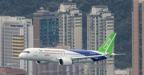 Китайский заменитель Airbus A320 и Boeing 737 на пути на международный ...